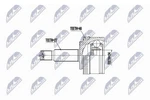 Drive Shaft Joint Kit Front Right Cv For Hyundai IX35 Kia 04-16 49500-2S200. Fixed Price $31.42.