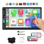 Double Din Apple Carplay Android Auto 7" Stereo Radio Bluetooth Touch Screen. Fixed Price $45.99.