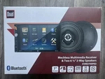 Dual 7" Double Din Multimedia Receiver (no Cd) , W/ 6.5" 2-WAY Car Speakers !. Fixed Price $99.97.