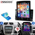 9.7" Wireless Carplay Radio Gps Navi Double 2 Din Hd Stereo Player Wifi Kit. Fixed Price $149.99.