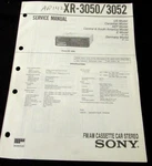 Sony XR-3050 XR-3052 Fm/mw Cassette Car Stereo Original Service Repair Manual. Fixed Price $15.95.