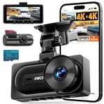Iiwey 4K+4K Dash Cam Front+rear, Dual Starvis, 5G WIFI-6, 128GB Sd, Gps, 24/7 Pk. Fixed Price $176.45.
