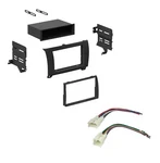 Car Radio Dash Install Kit With Pocket & Harness 2007-2012 Toyota Tundra Sequoia. Fixed Price $23.99.