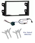 Double Din Car Stereo Kit Combo W/amplified Antenna Adapter +tools For Select Vw. Fixed Price $39.95.