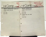 Hi-comp Audiovox HCE-750 External Graphic Equalizer Service Manual Original. Fixed Price $24.99.