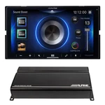 Alpine ILX-W670 Receiver, KTA-450 Amplifier, Apple Carplay/android Auto Support. Fixed Price $542.90.