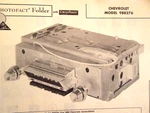 Original Sams Photofact Manual Chevrolet 988276 (495). Fixed Price $6.99.
