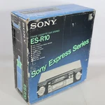Sony Express Series ES-R10 Fm/am Cassette Car Stereo Vintage Untested Is. Fixed Price $134.99.