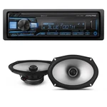 Alpine UTE-73BT Receiver With S2-S69 6X9" Speakers. Fixed Price $239.99.