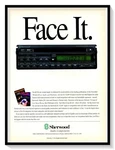 Sherwood XC-6320P Cd Player Face It Car Audio Vintage 1991 Print Magazine Ad. Fixed Price $7.28.