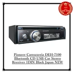 Pioneer Carrozzeria DEH-7100 Bluetooth Cd Usb Stereo Receiver 1DIN Black Jpn. Fixed Price $205.20.