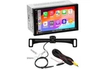 Boss Double Din 7" Receiver Apple Carplay/android Auto Siriusxm Camera BE7ACP.XC. Fixed Price $239.00.