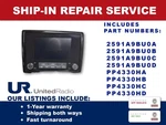 Repair Service: 2022-2024 Nissan Frontier Am/fm Radio Display 2591A9BU0C. Fixed Price $350.00.